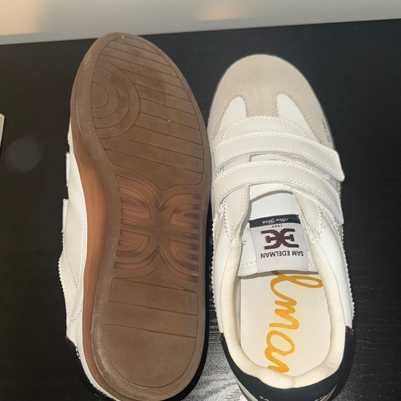 Sam Edelman White Velcro Sneakers - Picture 4 of 4